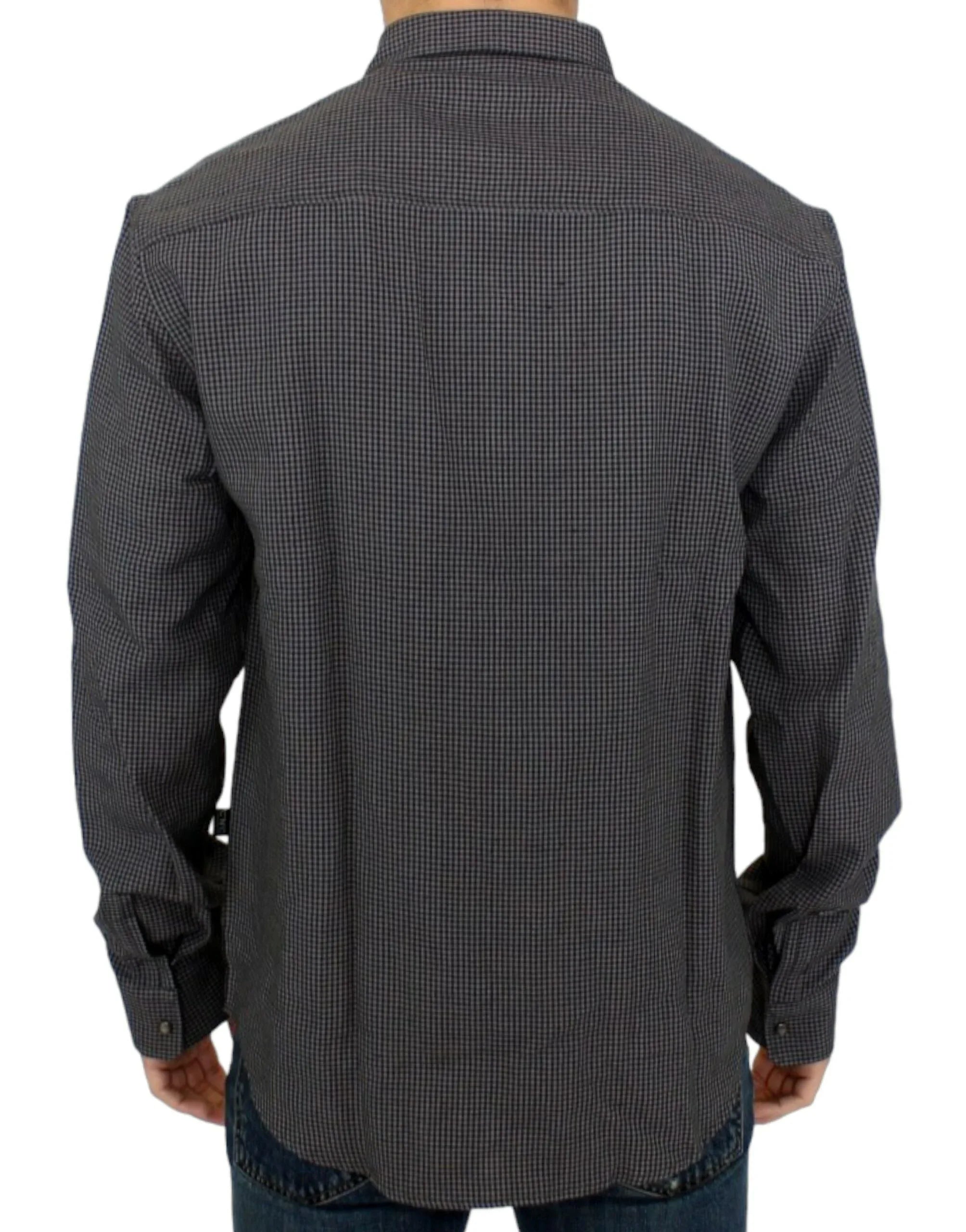 Costume National Gray linen casual shirt - Zeiniez