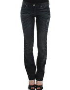 Costume National Blue skinnny leg jeans - Zeiniez