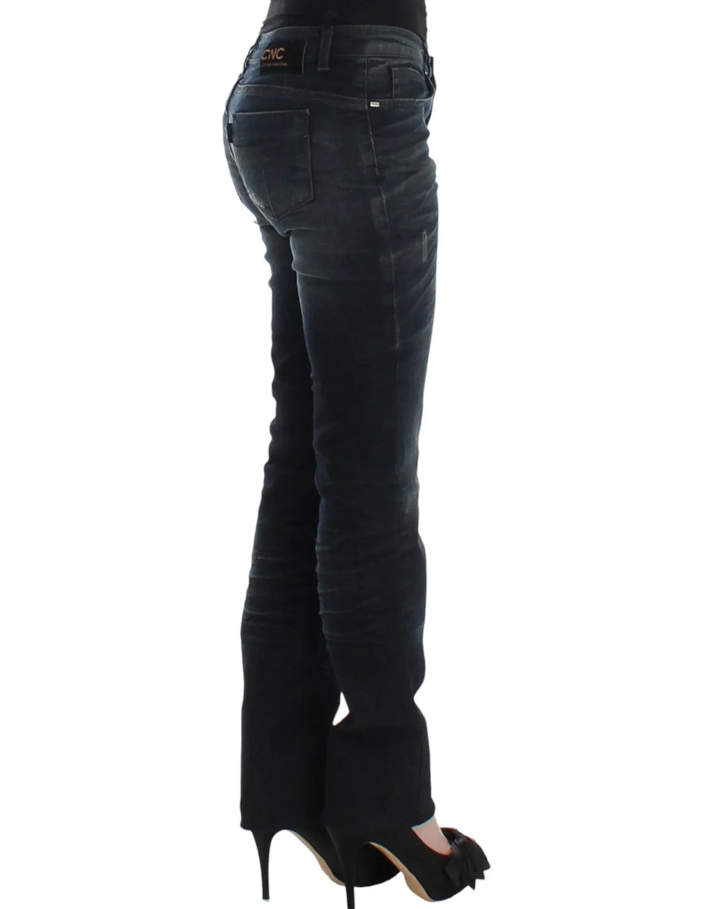 Costume National Blue skinnny leg jeans - Zeiniez
