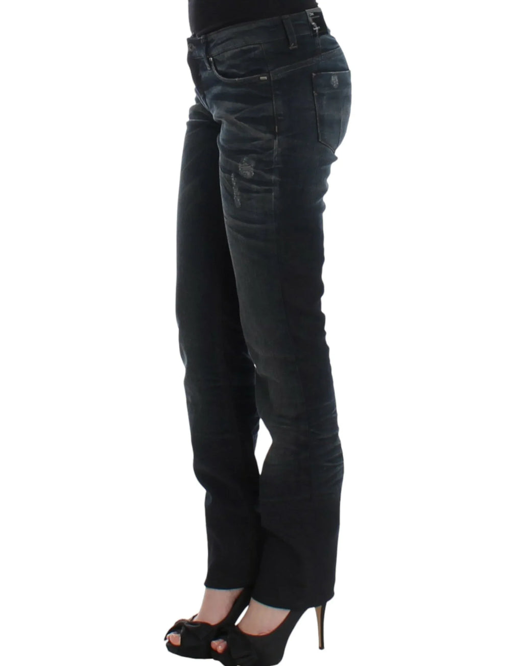 Costume National Blue skinnny leg jeans - Zeiniez