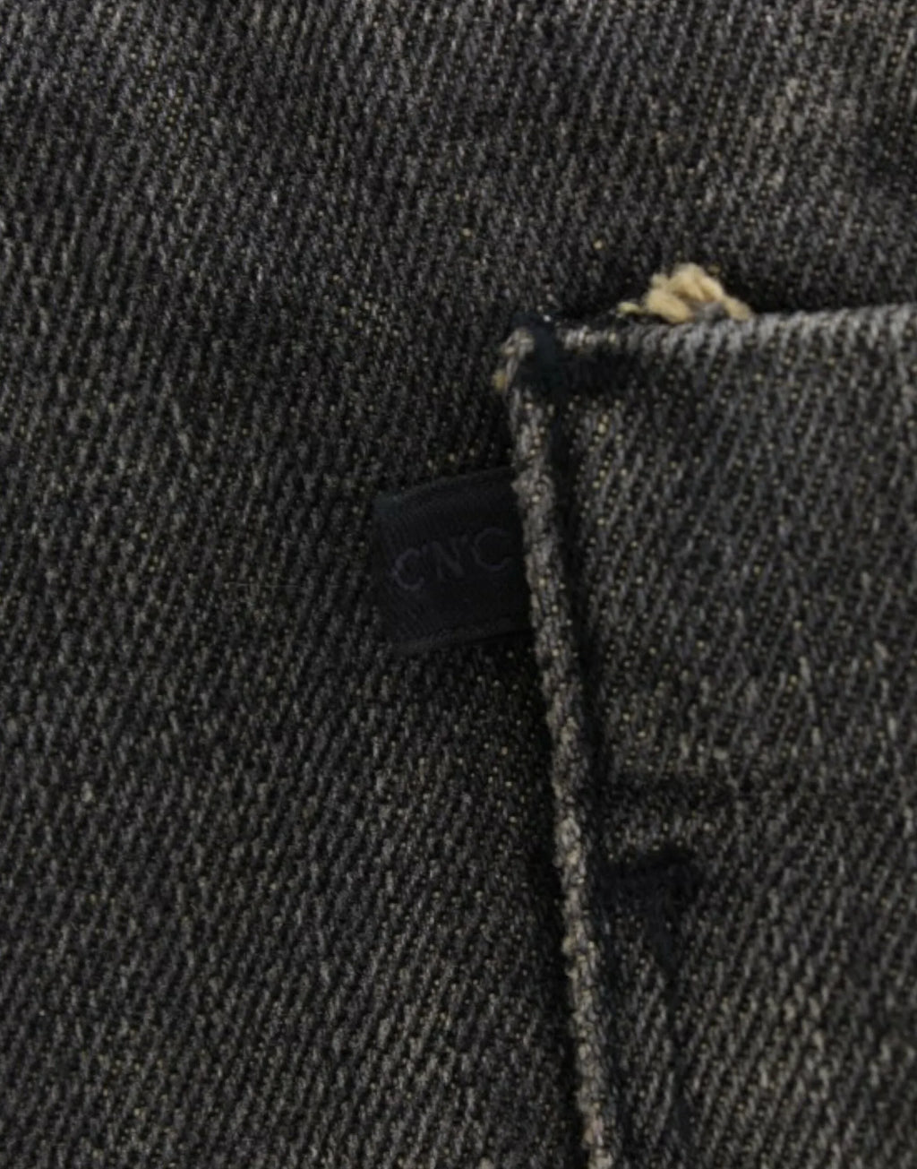 Costume National Gray distressed jeans - Zeiniez