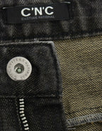 Costume National Gray distressed jeans - Zeiniez