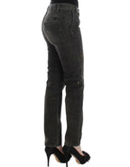 Costume National Gray distressed jeans - Zeiniez