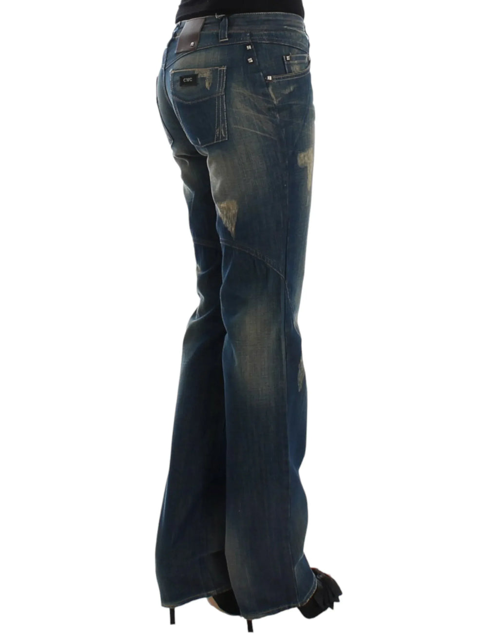 Costume National Blue straight leg jeans - Zeiniez