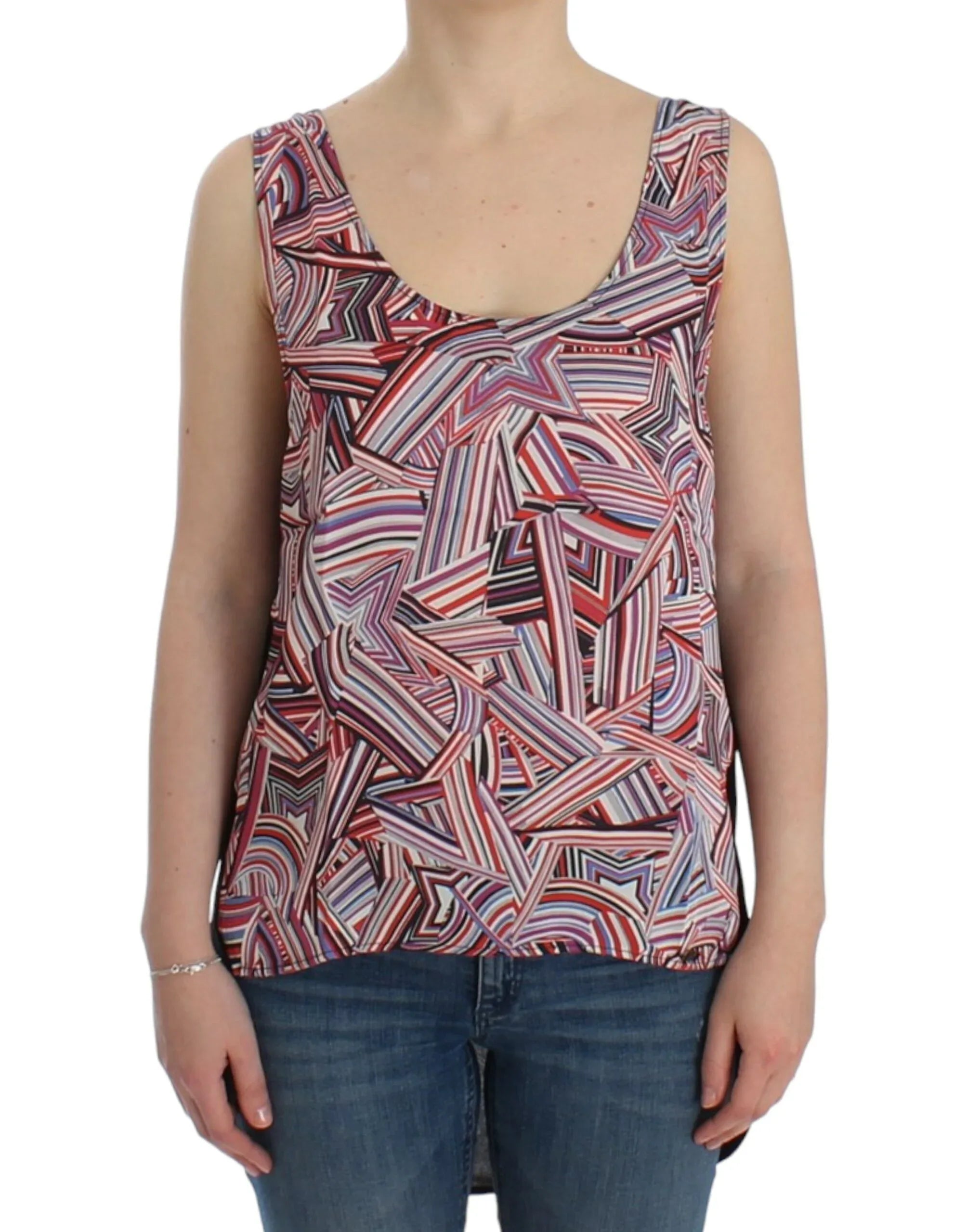 Costume National Multicolor sleeveless top - Zeiniez