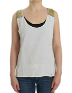 Costume National White sleeveless top - Zeiniez