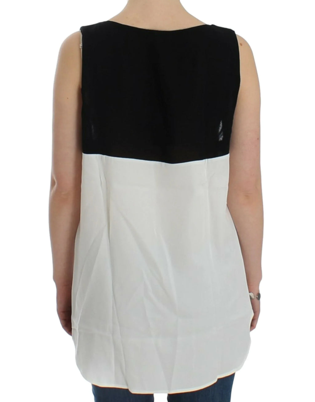 Costume National White sleeveless top - Zeiniez