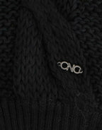 Costume National Black sleeveless knitted cardigan - Zeiniez