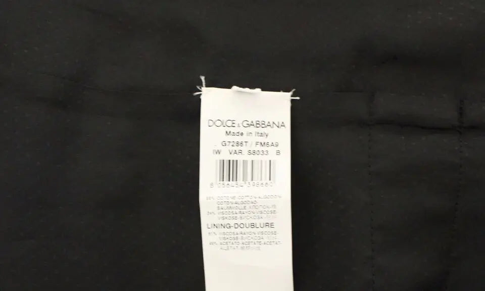 Dolce & Gabbana Brown Cotton Blend Dress Vest Gilet Dolce & Gabbana