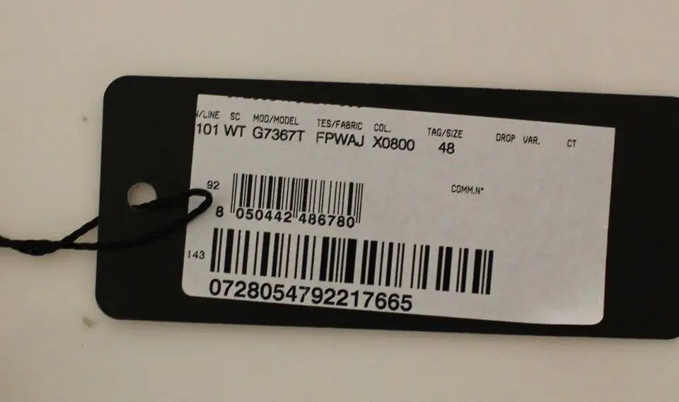 Dolce & Gabbana Blue Cotton Stretch Dress Vest Blazer Dolce & Gabbana