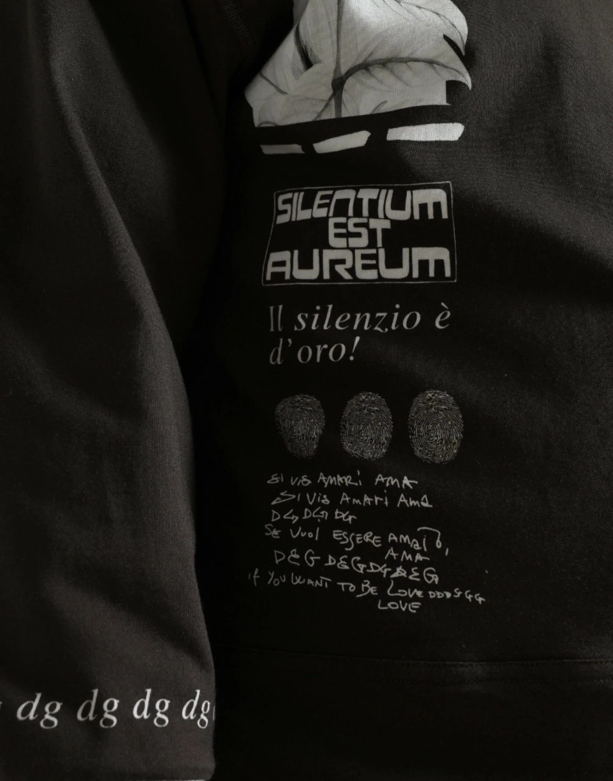 Dolce & Gabbana Dark Gray Cotton Button Down Pullover Sweater - Zeiniez