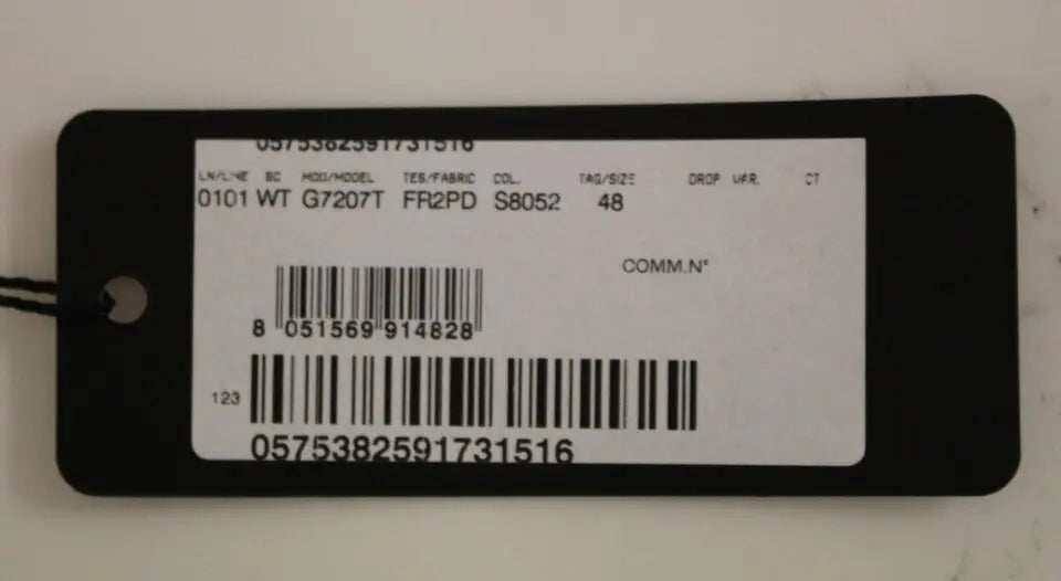 Dolce & Gabbana Gray Striped Wool Single Breasted Vest Dolce & Gabbana