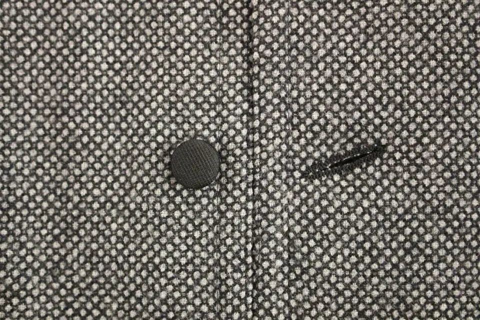 Dolce & Gabbana Gray Cotton Blend Logo Vest Gilet Weste Dolce & Gabbana