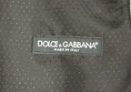 Dolce & Gabbana Gray Wool Blend Logo Vest Gilet Weste Dolce & Gabbana