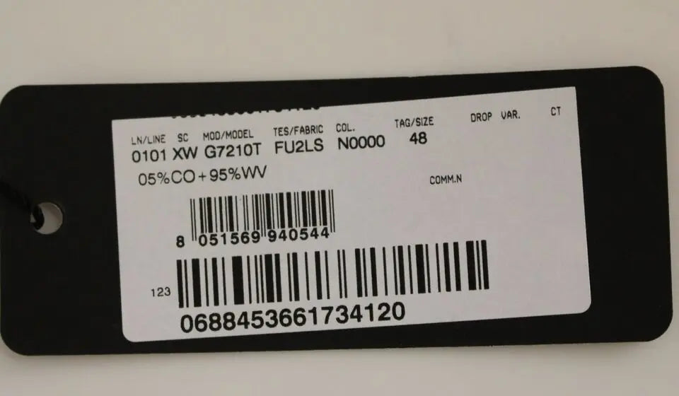 Dolce & Gabbana Black Wool Formal Dress Vest Gilet Weste Dolce & Gabbana