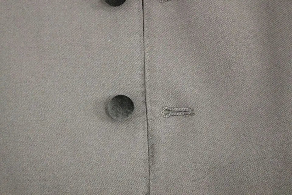 Dolce & Gabbana Black Wool Formal Dress Vest Gilet Weste Dolce & Gabbana