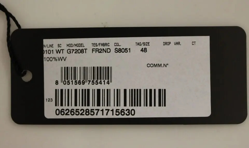 Dolce & Gabbana Gray Striped Wool Single Breasted Vest Dolce & Gabbana