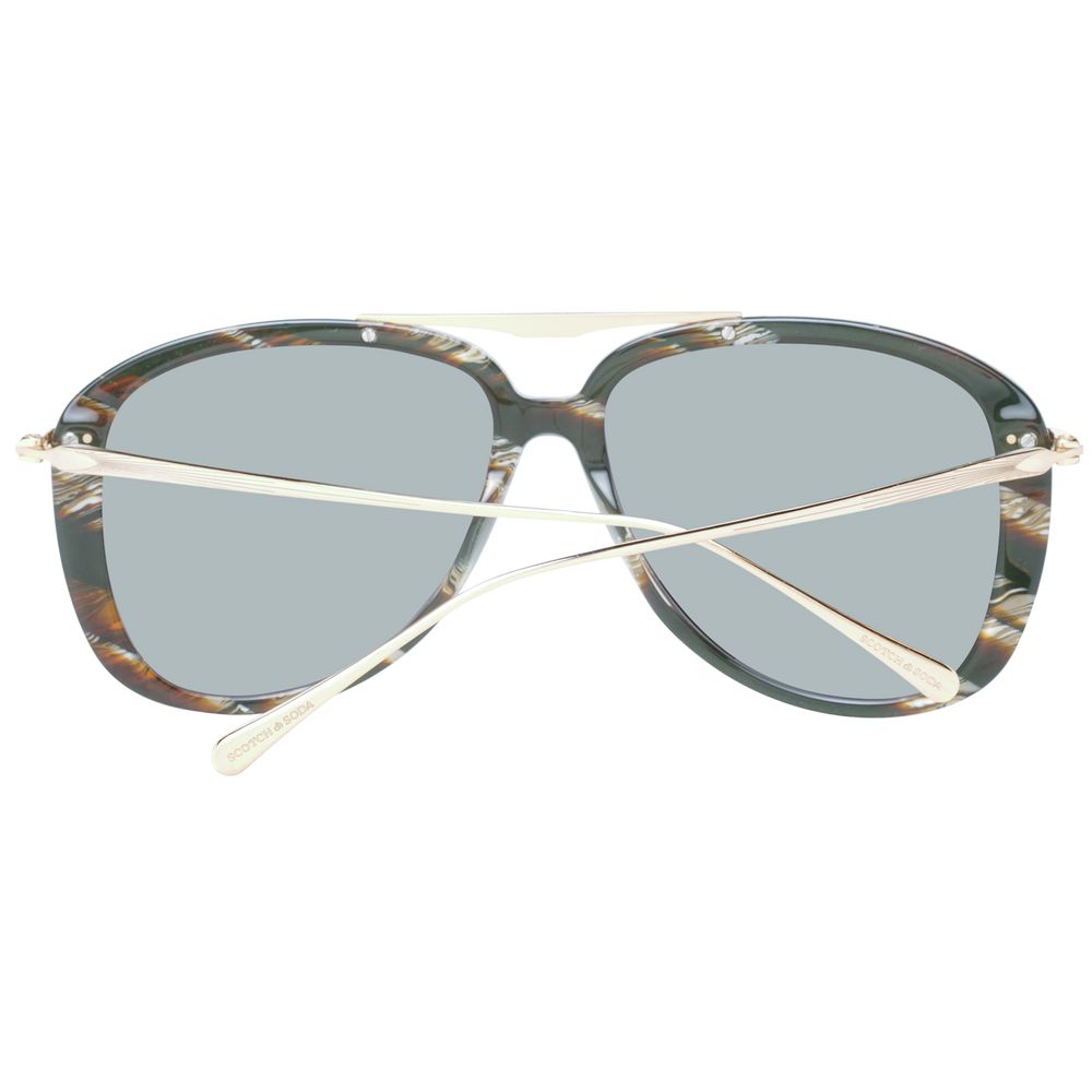 Scotch & Soda Black Metal & Plastic Sunglasses - Zeiniez