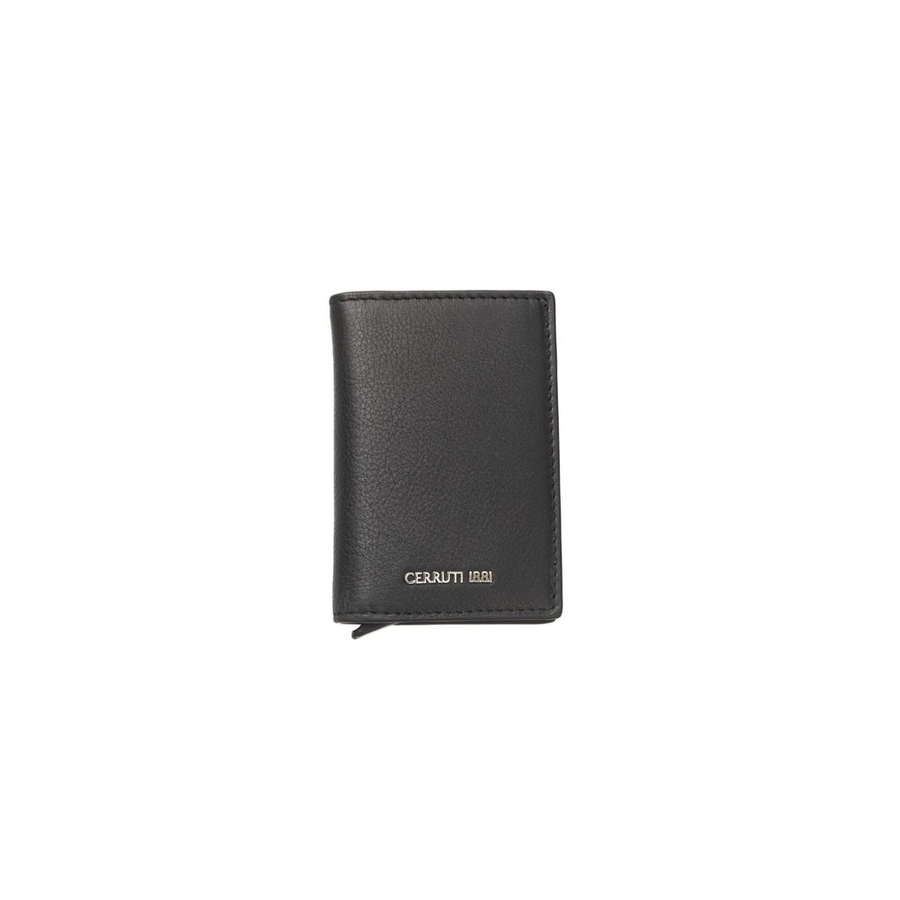 Cerruti 1881 Black Calfskin Men's Wallet - Zeiniez