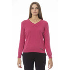 Baldinini Trend Fuchsia Cashmere Women Sweater - Zeiniez
