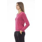 Baldinini Trend Fuchsia Cashmere Women Sweater - Zeiniez