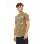 Baldinini Trend Gray Cotton Men T-Shirt - Zeiniez