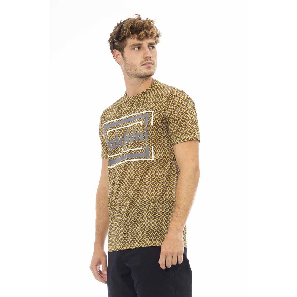 Baldinini Trend Gray Cotton Men T-Shirt - Zeiniez