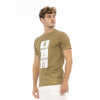 Baldinini Trend Yellow Cotton Men T-Shirt - Zeiniez