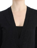 Costume National Gray wool alpaca cardigan - Zeiniez