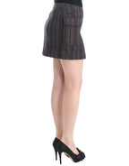 Costume National Gray wool mini skirt - Zeiniez
