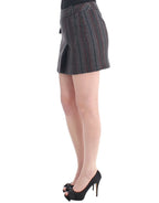 Costume National Gray wool mini skirt - Zeiniez