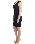 Costume National Blue pencil cotton dress - Zeiniez