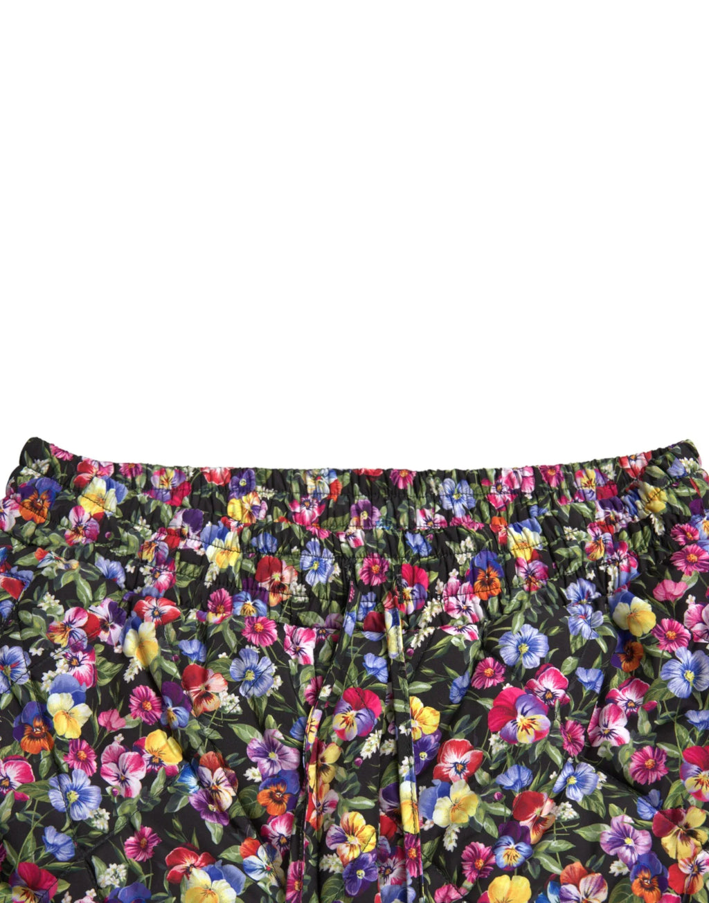 Dolce & Gabbana Multicolor Floral High Waist Hot Pants Shorts - Zeiniez