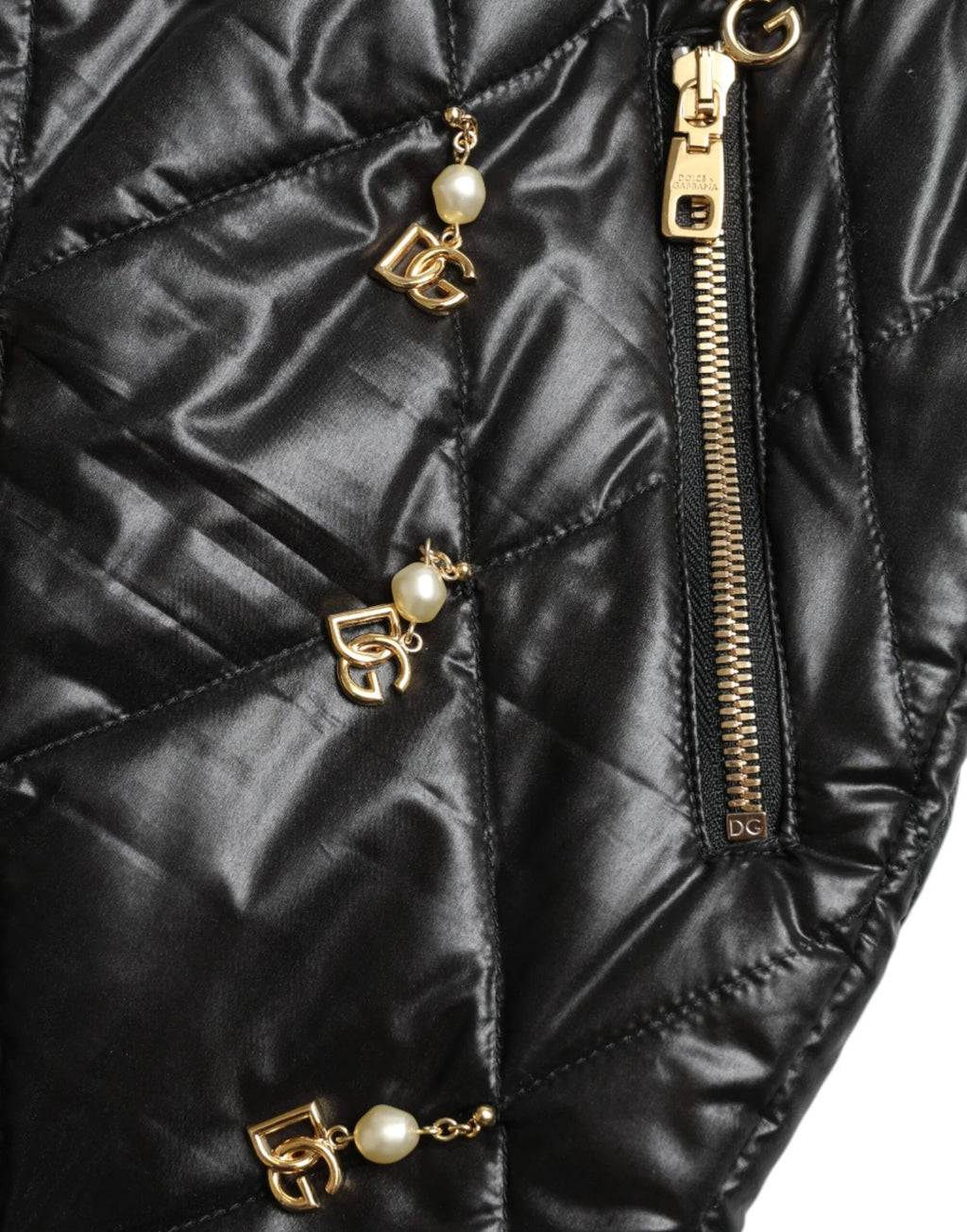 Dolce & Gabbana Black Embellished High Waist Hot Pants Shorts - Zeiniez