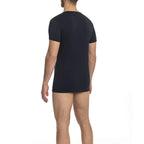 Cavalli Class Blue Cotton Men T-Shirt - Zeiniez