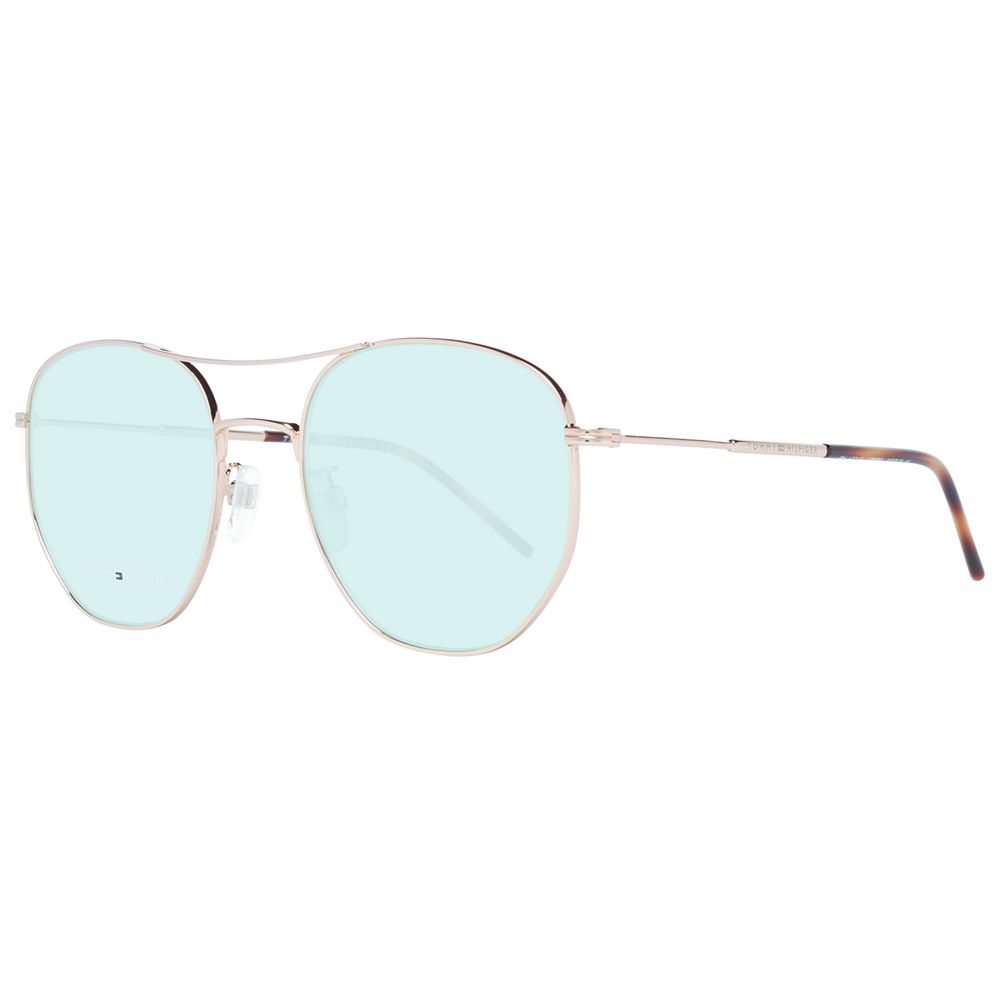 Tommy Hilfiger Rose Gold Metal Sunglasses - Zeiniez