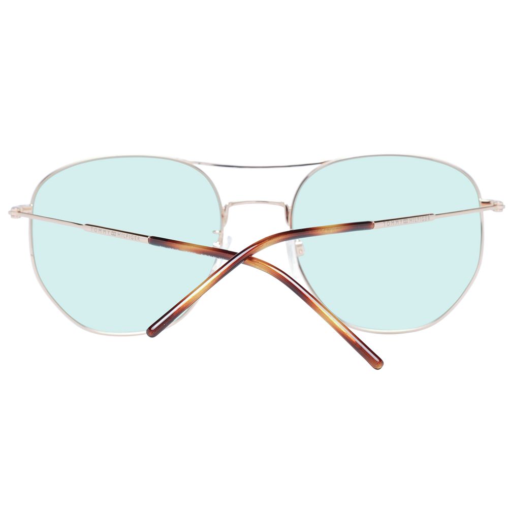 Tommy Hilfiger Rose Gold Metal Sunglasses - Zeiniez
