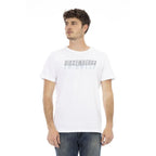 Bikkembergs White Cotton Men T-Shirt - Zeiniez