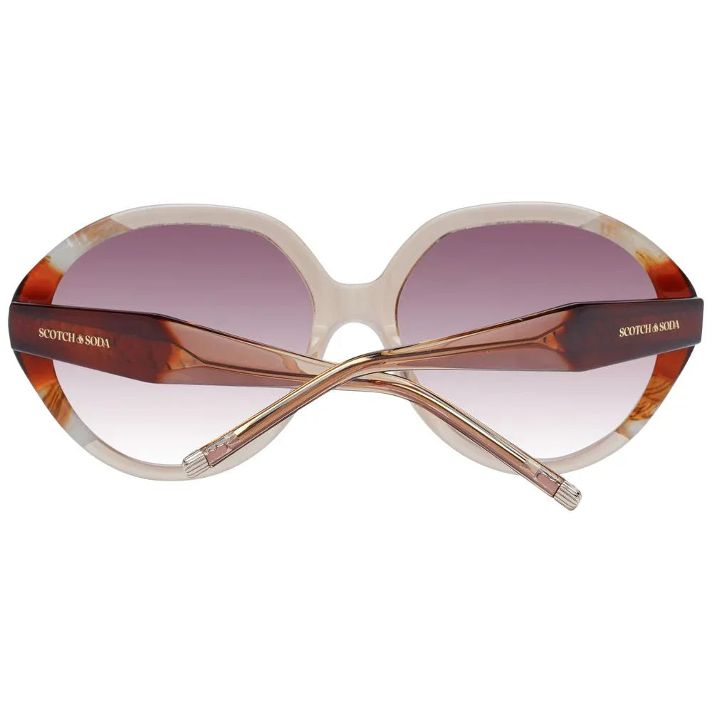 Scotch & Soda Brown Acetate Sunglasses - Zeiniez
