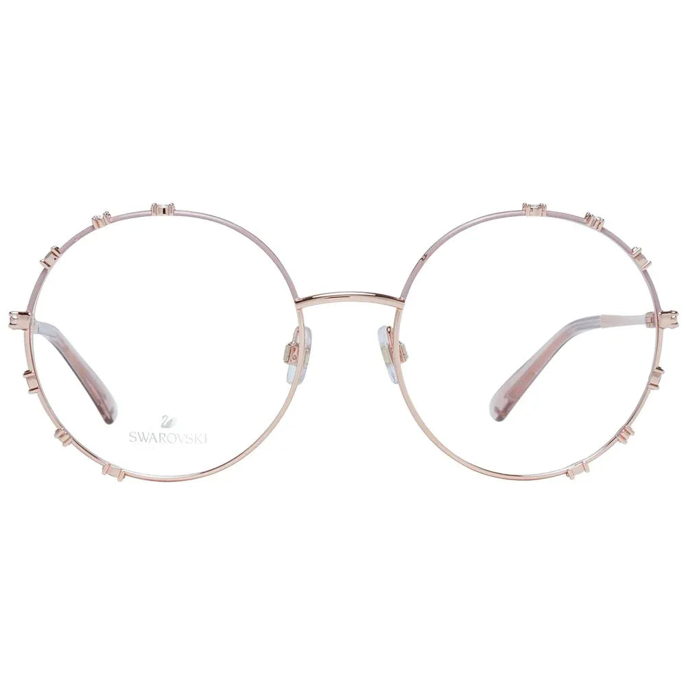 Swarovski Pink Metal Glasses (Frames) - Zeiniez