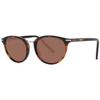 Serengeti Brown Acetate & Metal Sunglasses - Zeiniez
