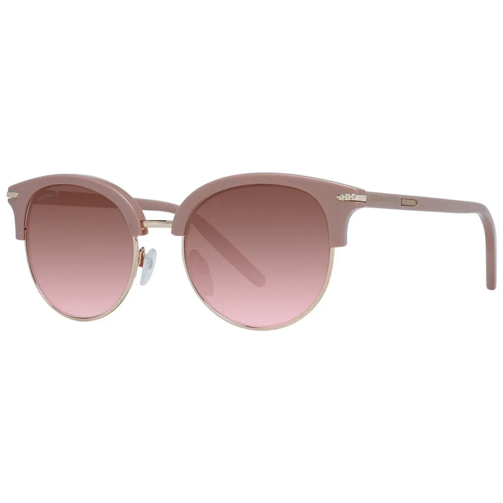 Serengeti Pink Acetate & Metal Sunglasses - Zeiniez