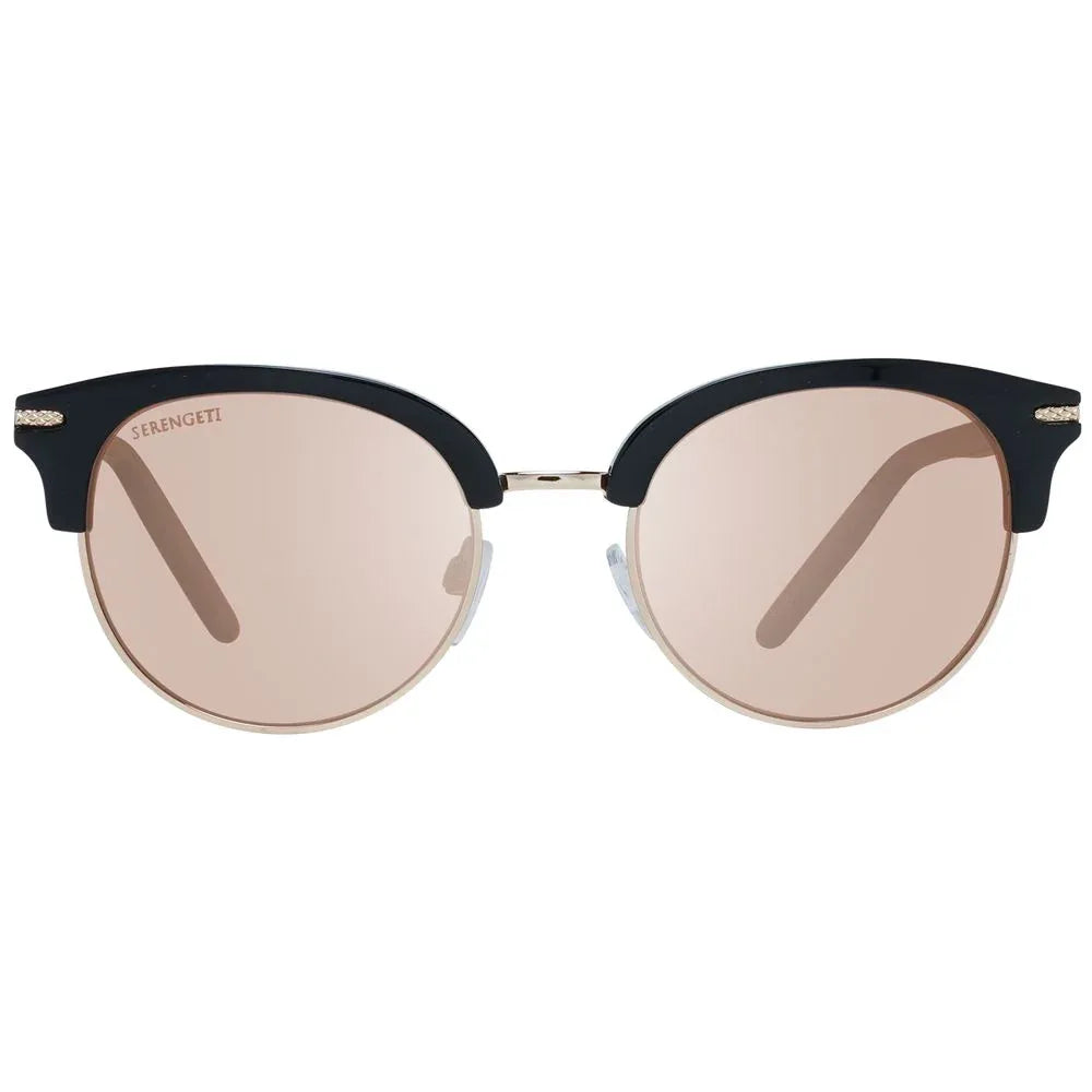 Serengeti Black Acetate & Metal Sunglasses - Zeiniez