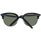 Serengeti Black Acetate & Metal Sunglasses