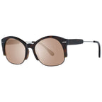 Serengeti Brown Acetate & Metal Sunglasses - Zeiniez