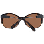 Serengeti Brown Acetate & Metal Sunglasses - Zeiniez