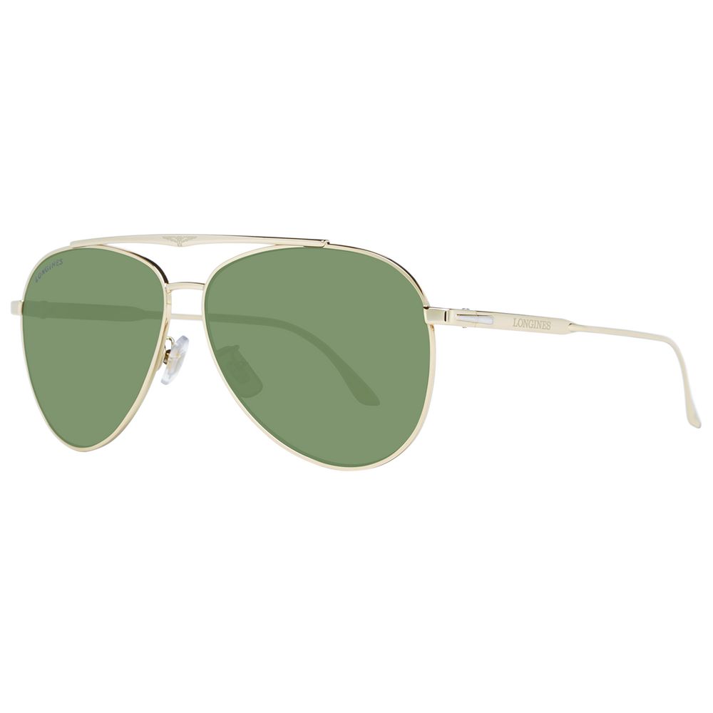 Longines Gold Metal Sunglasses - Zeiniez