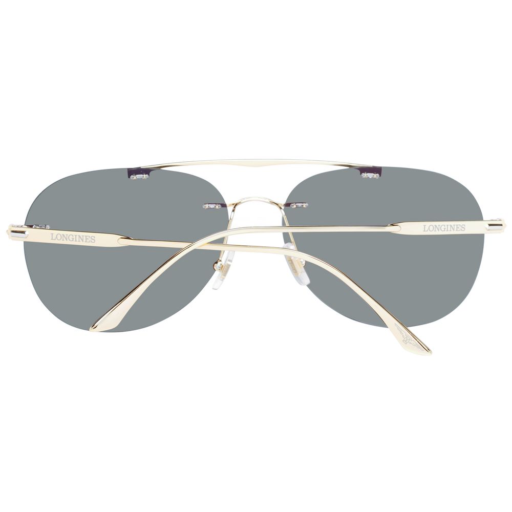 Longines Gold Metal Sunglasses - Zeiniez