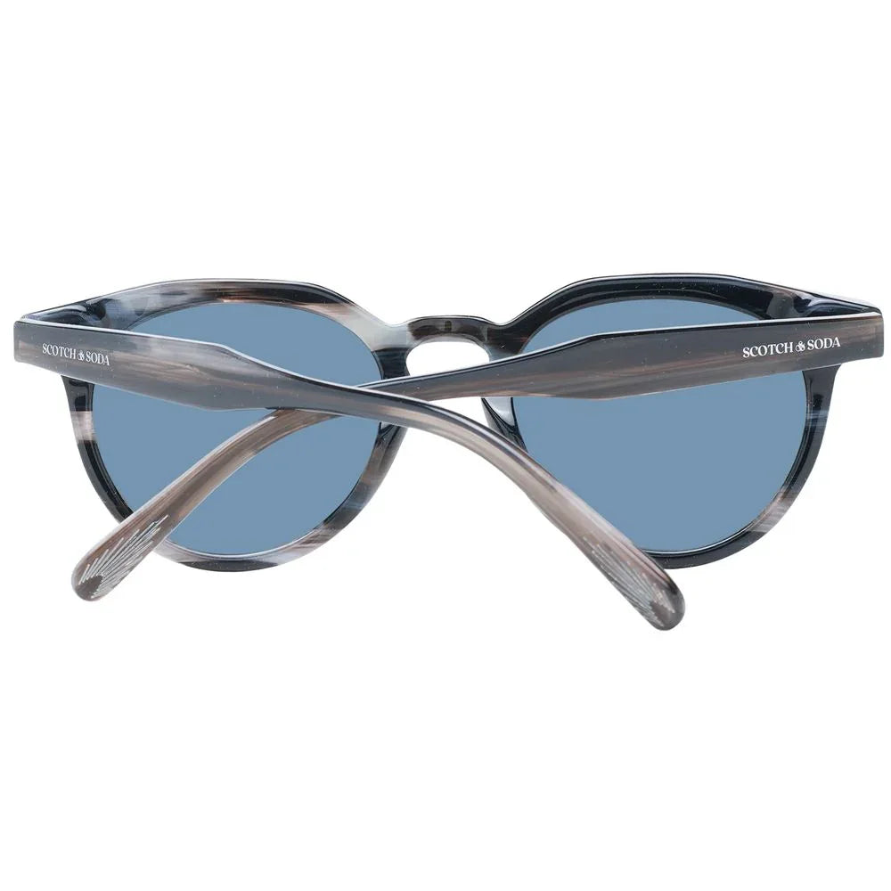 Scotch & Soda Black Renew Acetate Sunglasses - Zeiniez
