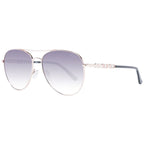 Guess Rose Gold Metal Sunglasses - Zeiniez